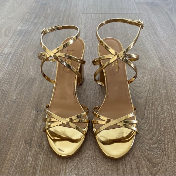 *SOLD* NIB Aquazzura “Gin” Block Sandals - Picture 2 of 8